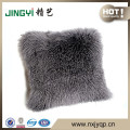 unique design tibet lamb fur pillow case